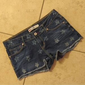Levi's Jean Shorts Star Cut Off Denim Shorty - 5